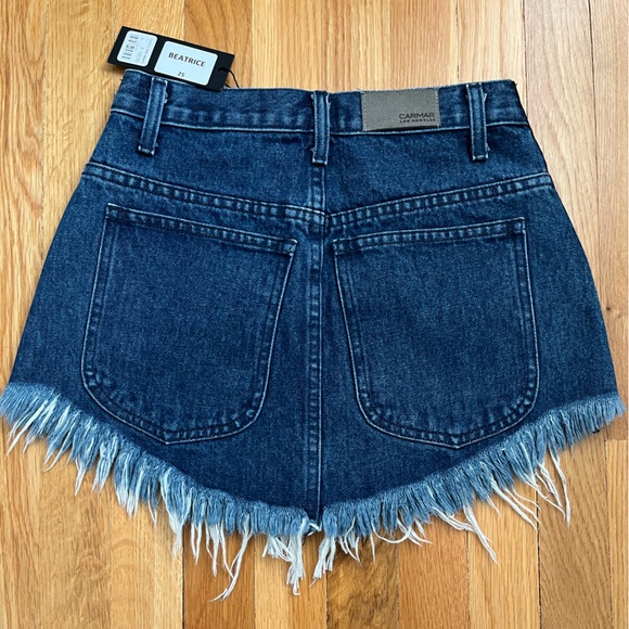 NWT Carmar Beatrice Denim Skirt Size 25 - Picture 6 of 6